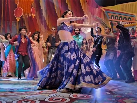 Kiara Advani In A Blue Lehenga Kiara Advani In A Blue Lehenga