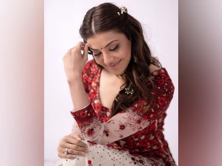 Kajal Aggarwal’s Half Hairdo With Side Twist
