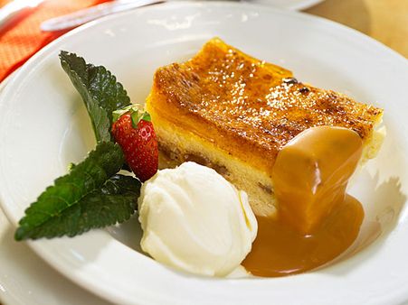 2. Stevia-based bread pudding