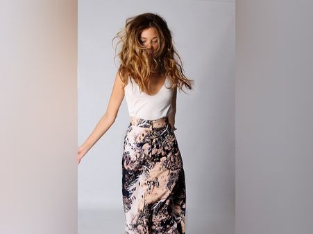 14. Top And Long Skirt