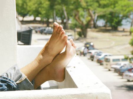 2. Elevate your feet 2. Elevate your feet