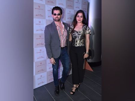 Neil Nitin Mukesh In A Striped Shirt And Blazer Neil Nitin Mukesh In A Striped Shirt And Blazer