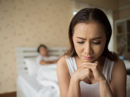 8. He Avoids Being Cosy with You