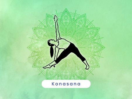 1. Konasana or Angle Pose 