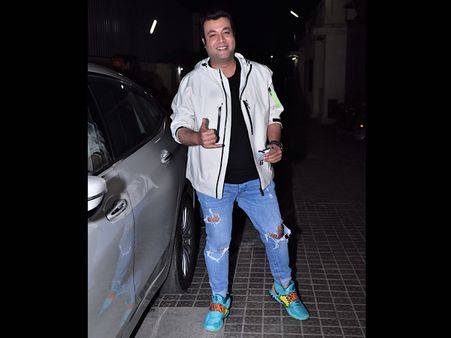 Varun Sharma In A White Jacket And Ripped Denims