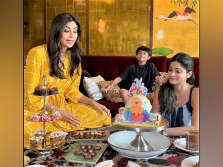 Shilpa Shetty In A Checked Dress