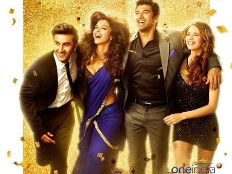 Deepika Padukone In An Electric Blue Saree