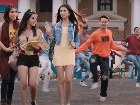 3. Tara Sutaria’s Yellow Dress With Denim Jacket