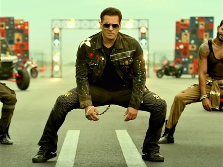 Salman Khan In A Black Quirky Jacket And Jeans