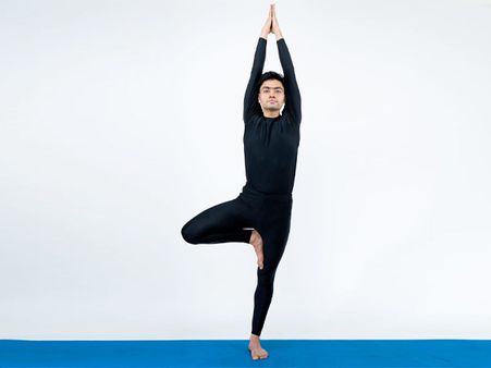 1. Tree Pose or Vrikshasana 1. Tree Pose or Vrikshasana