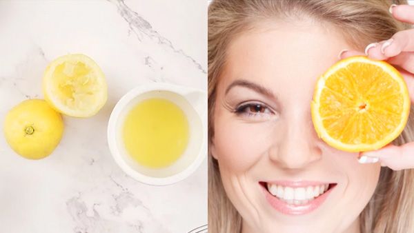 1. Lemon and Curd Face Pack