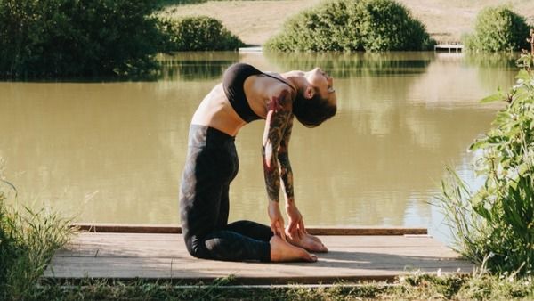 1. Ustrasana (Camel Pose)