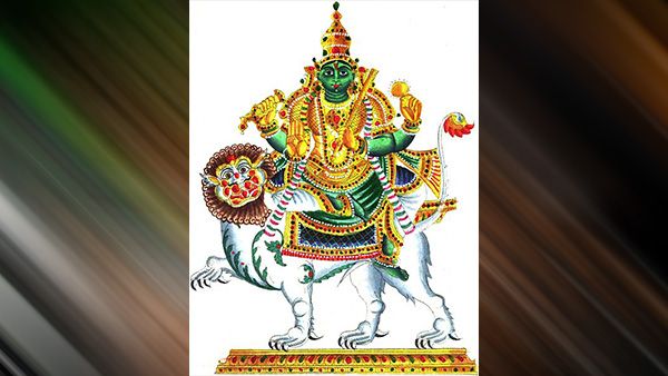 Dharani-garbha sambhutam vidyutkanti samaprabham Kumaram shakthihastam tham Mangalam pranamamyaham (3)