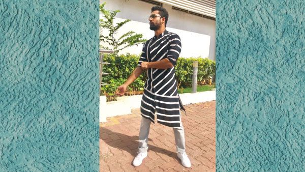 6. Vicky Kaushal's Asymmetric Kurta