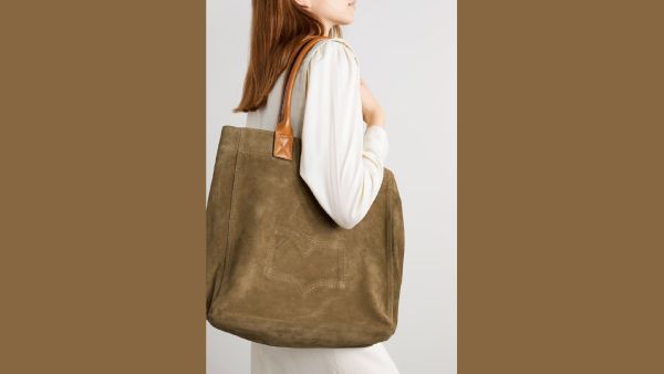 Suede Fabric Tote