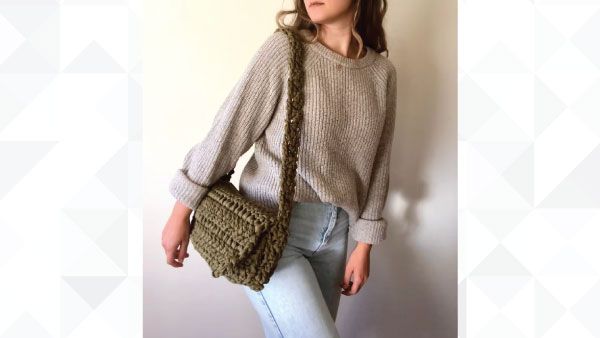 10. Crochet Sling Bag