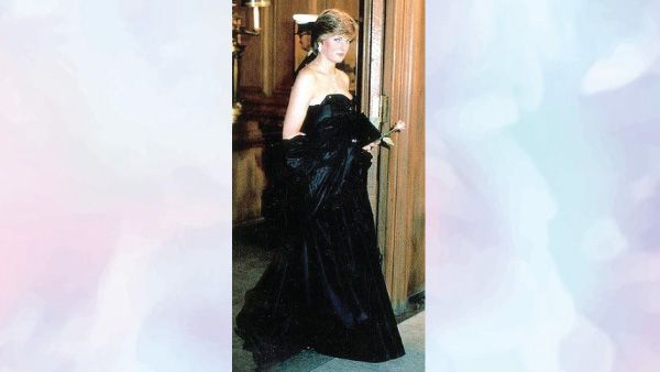 Black Strapless Gown