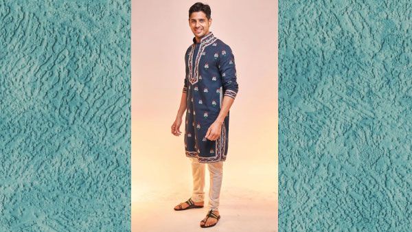 3. Sidharth Malhotra in Lakhnavi Kurta