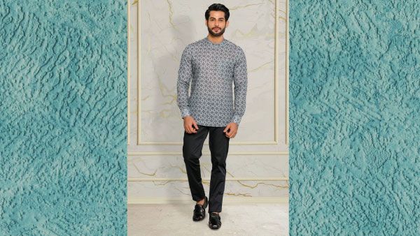 10. Men's Short Kurta or Printed Shirt
