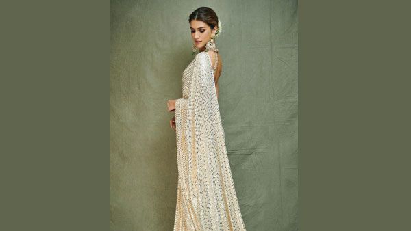4. Kriti Sanon in Contemporary Saree