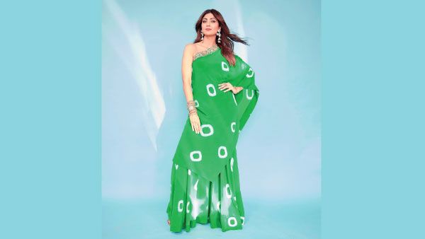 8. Shilpa Shetty in Ghagra Suit