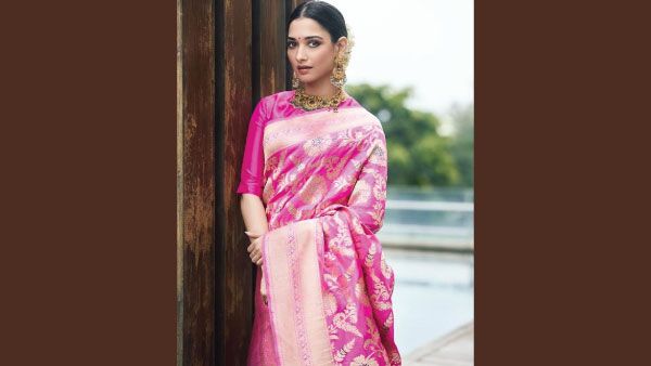 2.Tamannah's Kanchipuram Pattu Saree