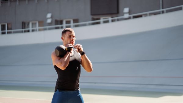 6. Kettlebell swings