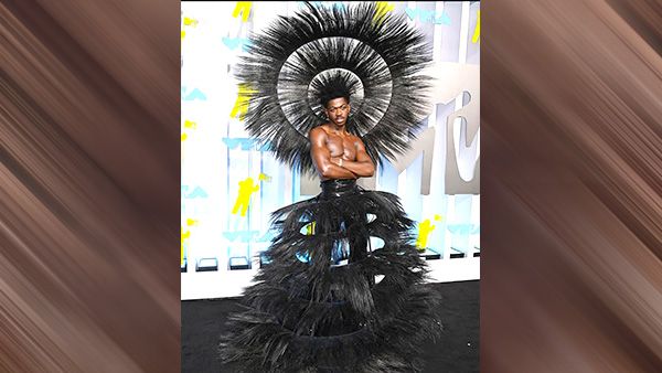 Lil Nas X in Harris Reed