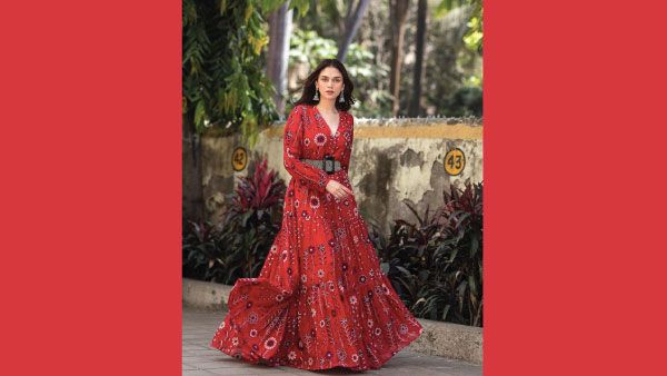 10. Aditi Rao Hydari in Maxi dress