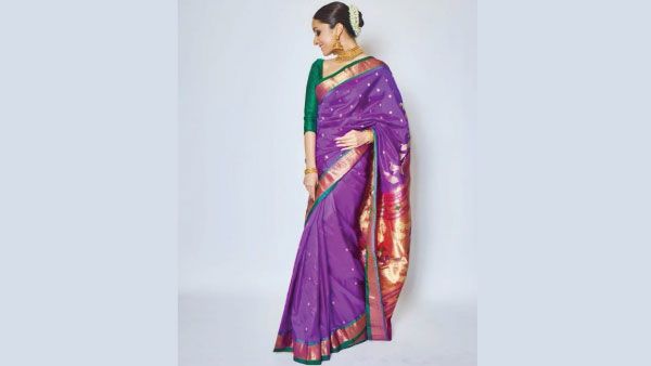 1. Shraddha Kapoor's Paithani Saree