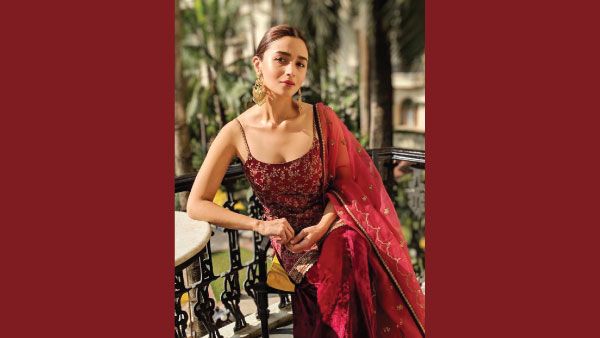 7. Alia Bhatt in Sharara suit