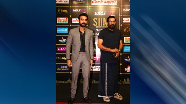 Biju Menon in Black Tee and Veshti