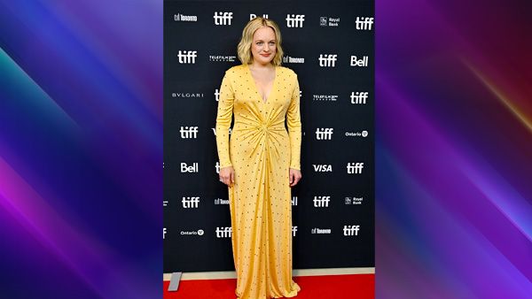 Elisabeth Moss in Yellow Gown Elisabeth Moss in Yellow Gown