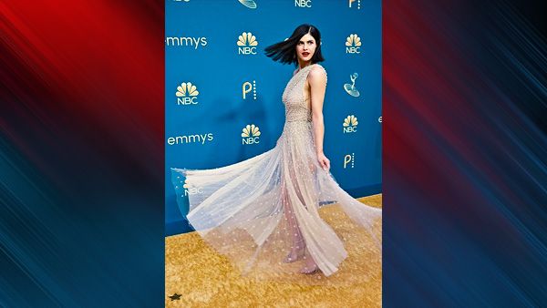 Alexandra Daddario in Christian Dior Gown