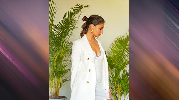 Alia Bhatt in Man Bun