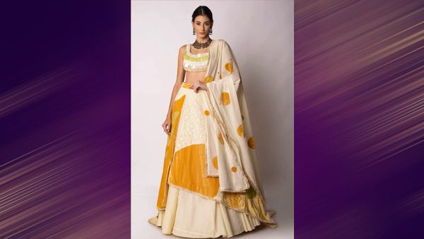 Asymmetrical Lehenga Choli