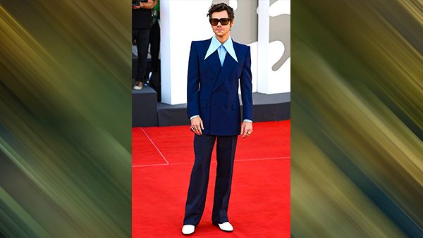 Harry Styles in Gucci Harry Styles in Gucci