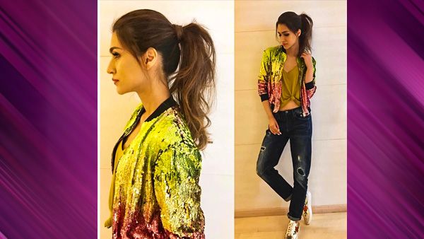 3. Voluminous Messy Ponytail