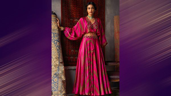 Mirror Work Top & Skirt