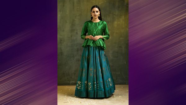 Peplum Lehenga Choli