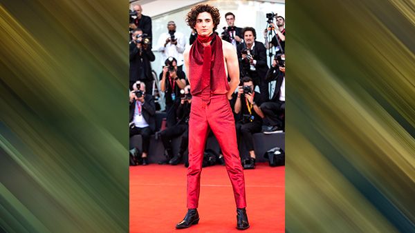 Timothée Chalamet in Haider Ackermann Outfit Timothée Chalamet in Haider Ackermann Outfit