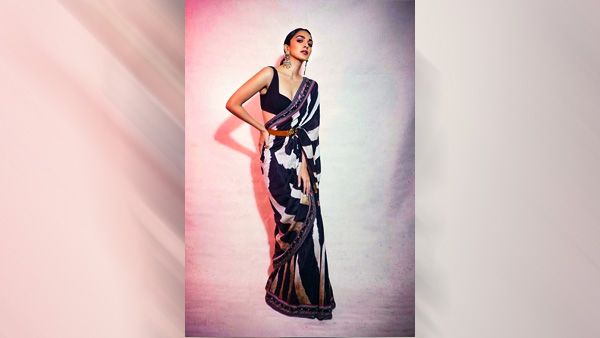 Kiara Advani’s Animal Print Saree