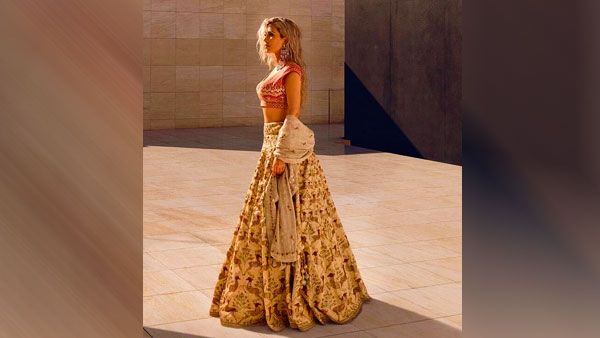 Animal Print Lehenga