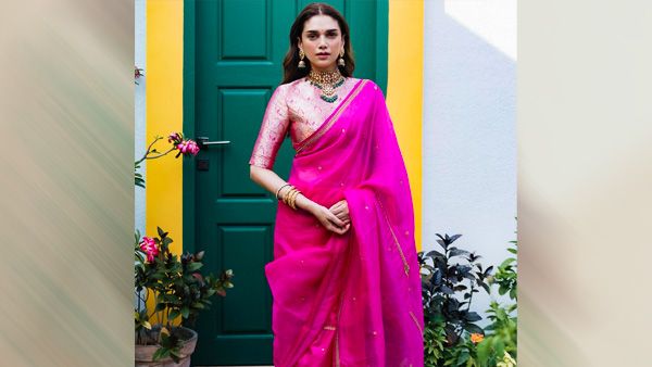 Embroidered Saree