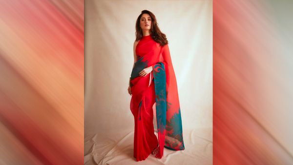 Tamannaah in Modern Saree