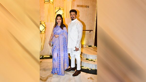 Madhuri Dixit and Shriram Nene