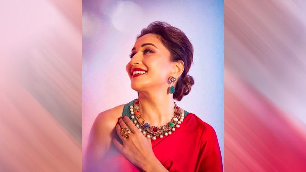 Madhuri Dixit’s Messy Bun