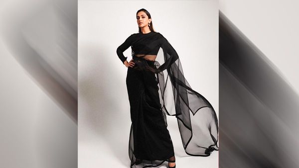 Deepika Padukone’s Sheer Saree