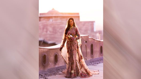 Katrina Kaif’s Veiled Saree