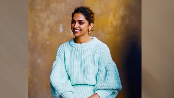 Deepika Padukone In Trendy Knit Top